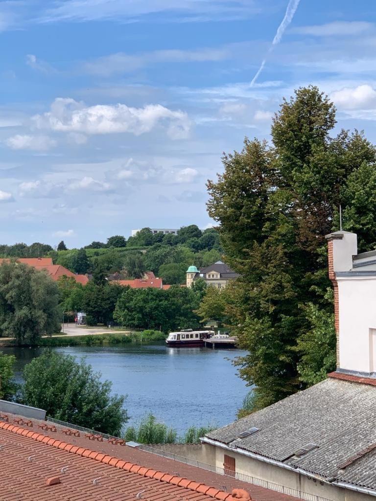 Ferienwohnungen Auf Der Insel Am Cafe Jacob Werder  Bagian luar foto